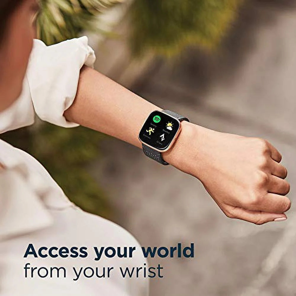 Black/Carbon Smartwatch with Heart Rate S4379