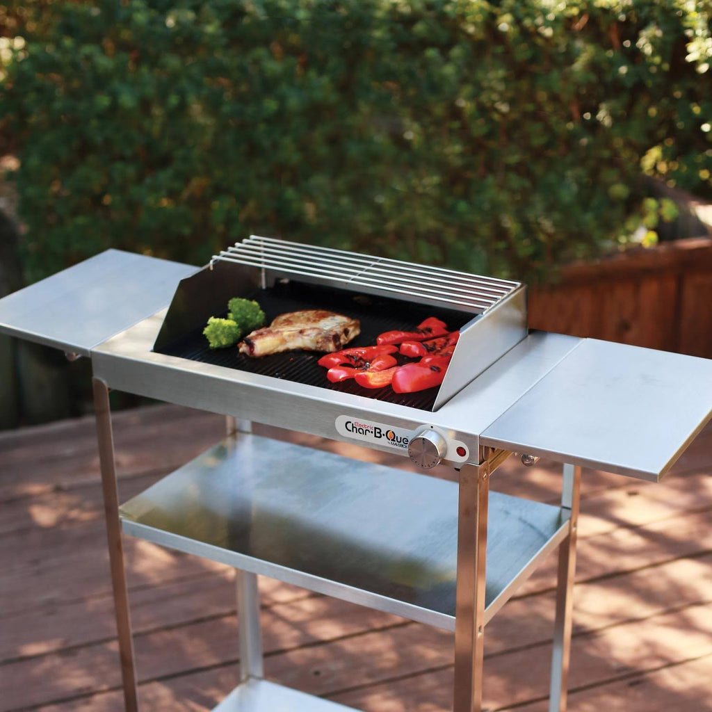 Stainless Steel Rollabout Cart with Side Shelves G543