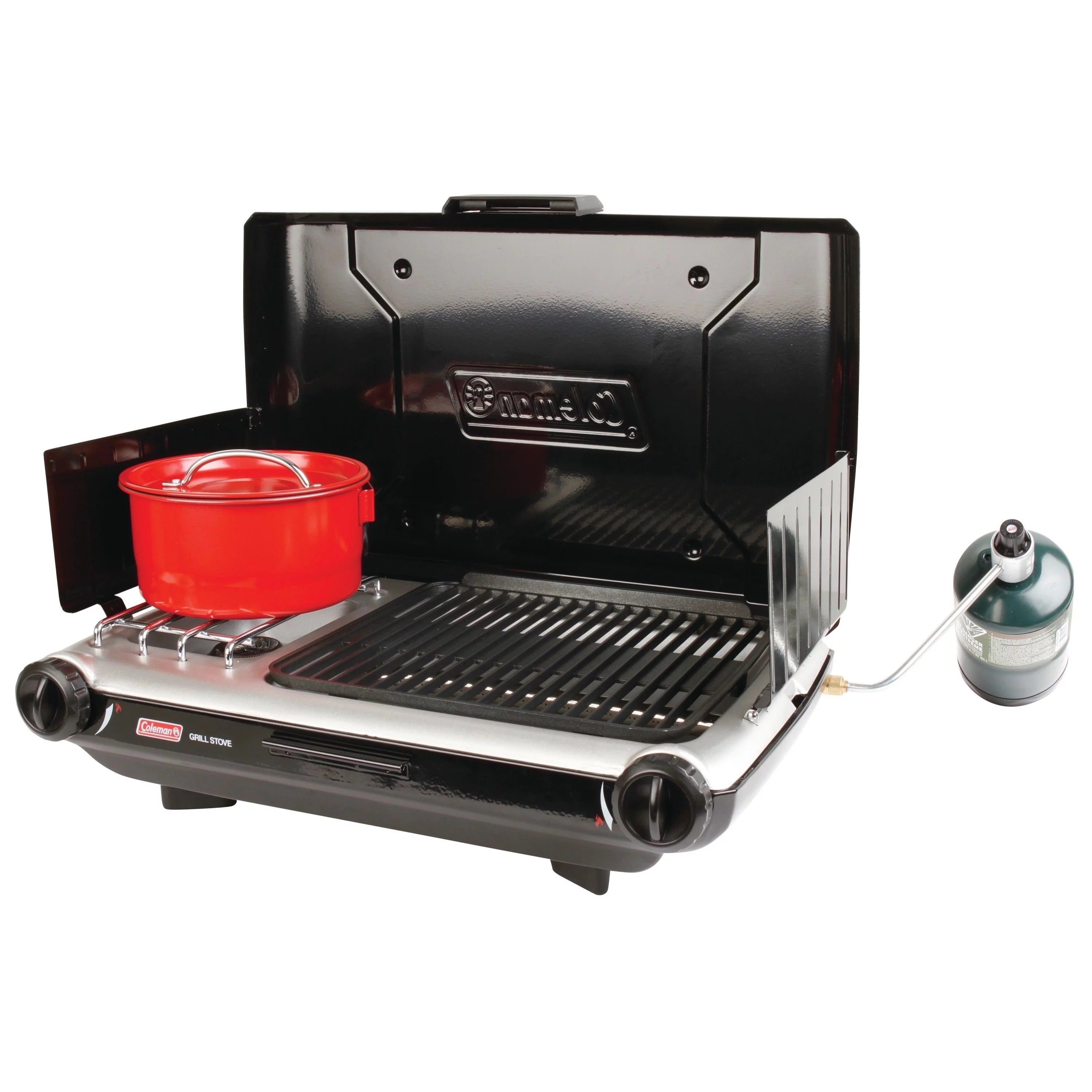 Black Portable Propane Grill-Stove S665