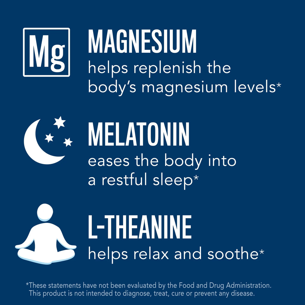 Nighttime Berry Magnesium Supplement Gummies, 120 Count R133