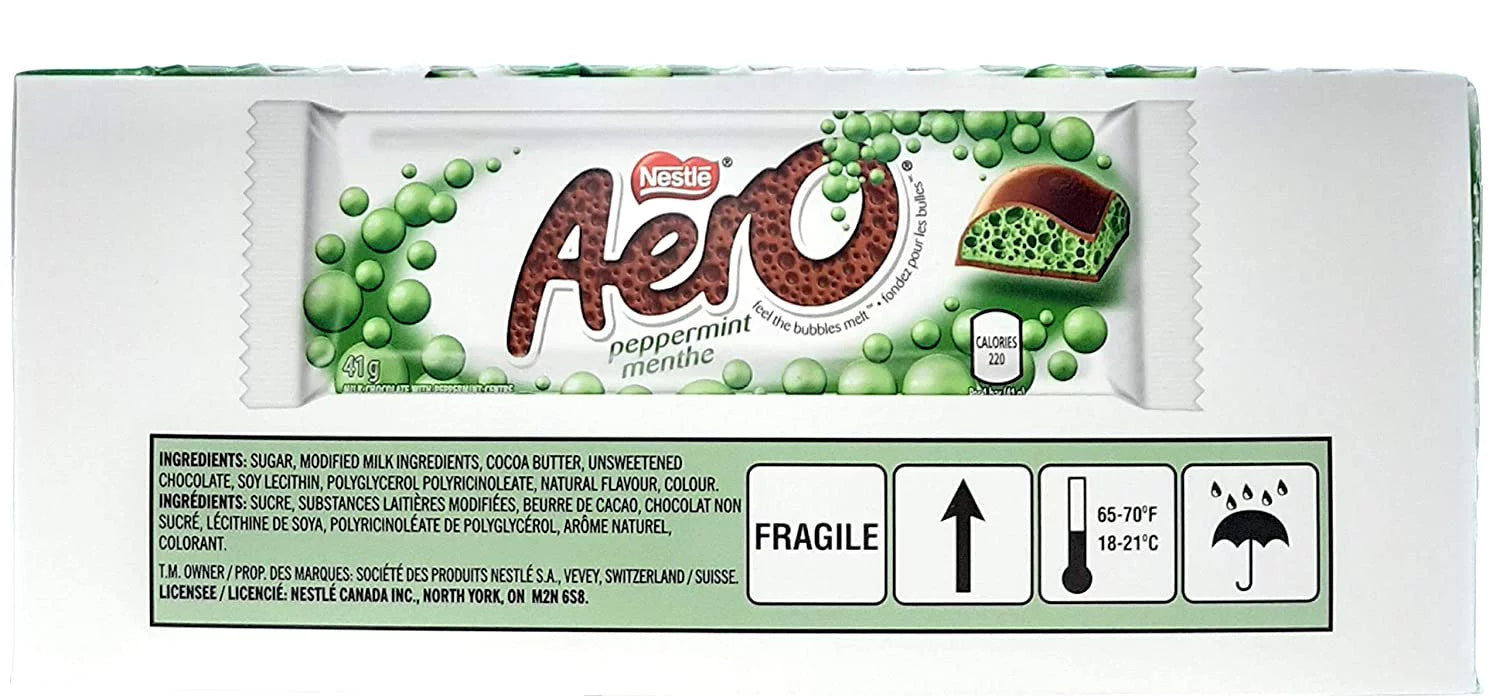24-Pack Peppermint Chocolate Bar 41g N448124