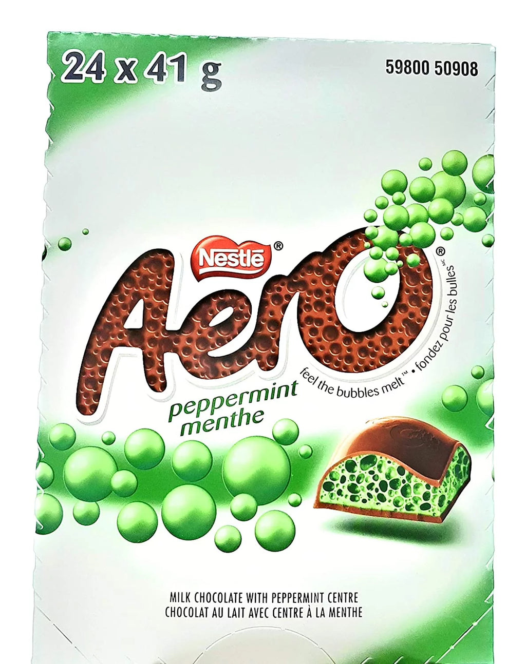 24-Pack Peppermint Chocolate Bar 41g N448124