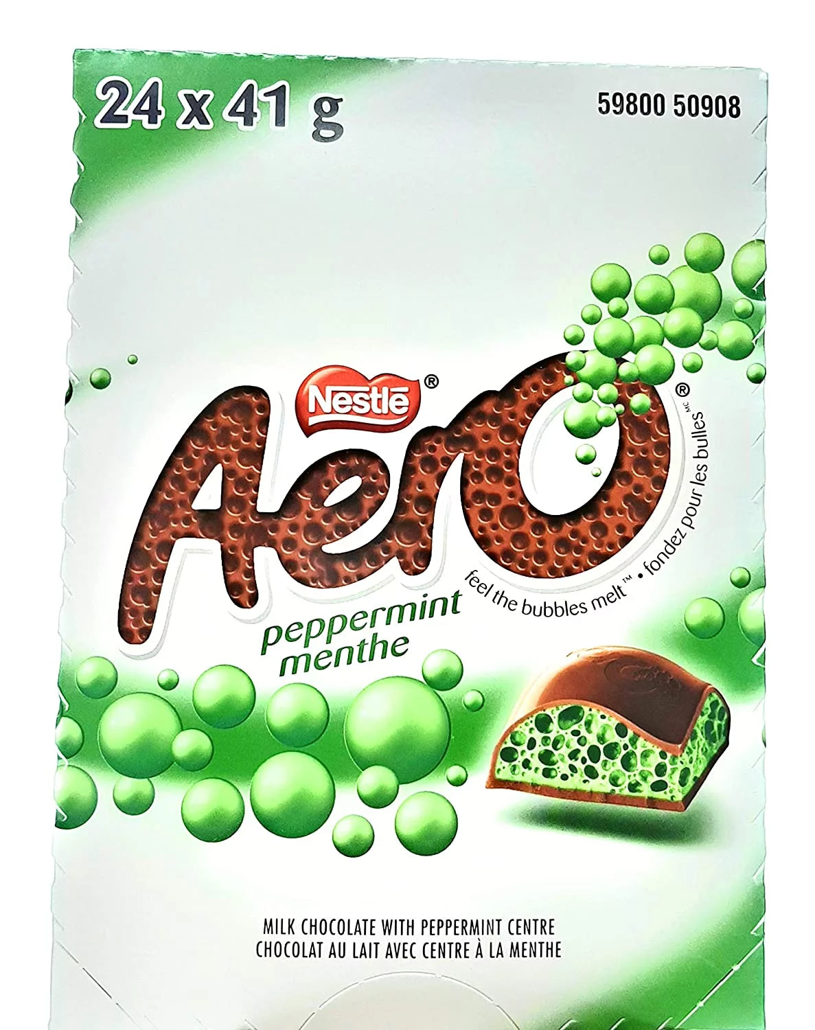 24-Pack Peppermint Chocolate Bar 41g N448124