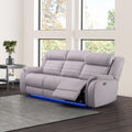 Gray Fabric Power Reclining Sofa V118800