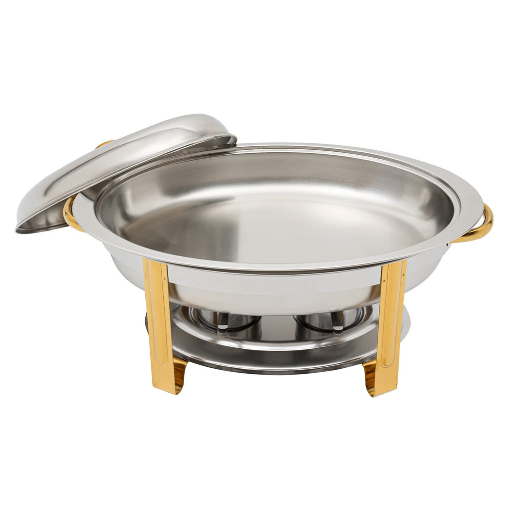 5.5L Stainless Steel Oval Chafing Dish with Lid S6396