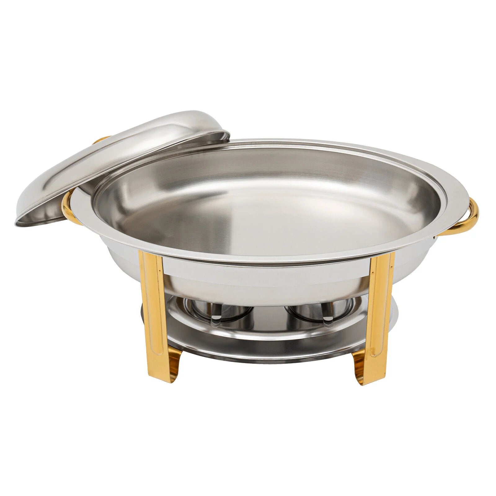 5.5L Stainless Steel Oval Chafing Dish with Lid S6396
