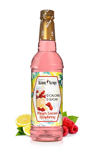 Sugar Free Peach Bellini Mix and Meyer's Lemon Raspberry Syrup Bundle (32 Fl Oz, 25.4 Fl Oz) N570
