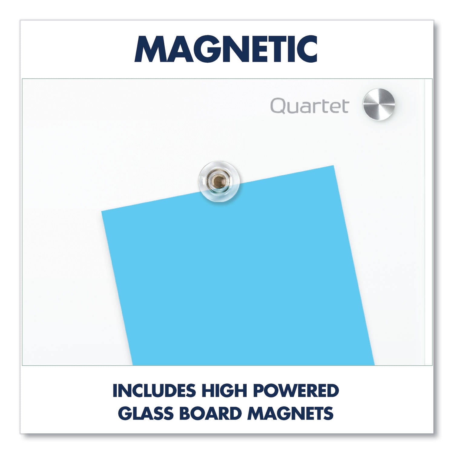 Glass Magnetic Dry-Erase Board V2331