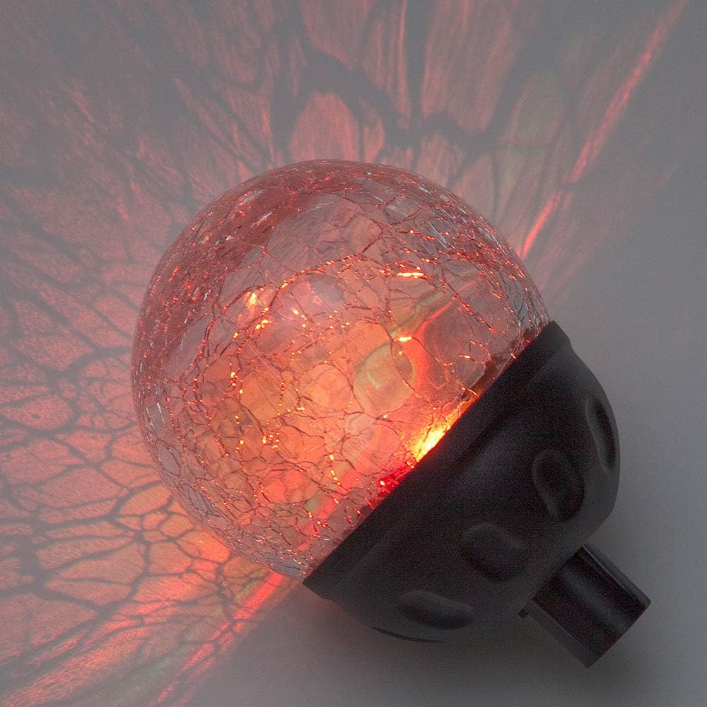 Replacement Solar Powered Glass Ball for Multi-Color Tulip Wind Spinner T887