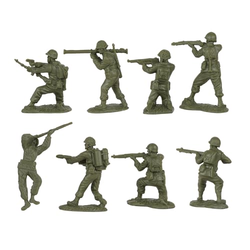 33pc OD Green Plastic Army Soldier Figures M1949
