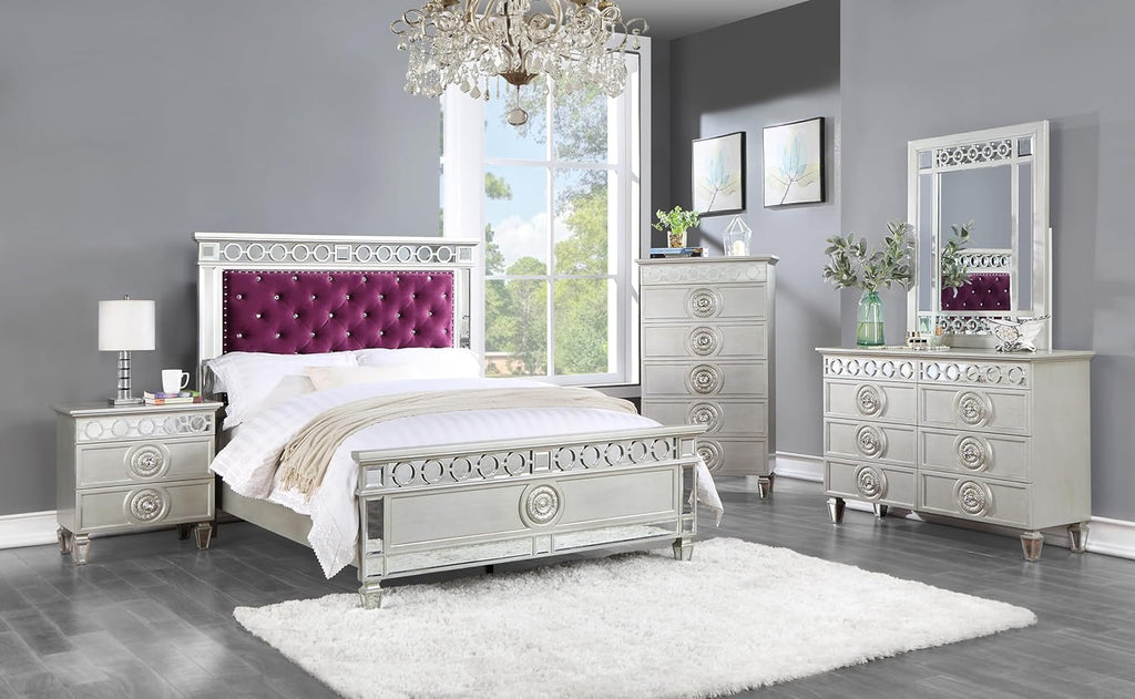 Silver Mirrored Chest L1108