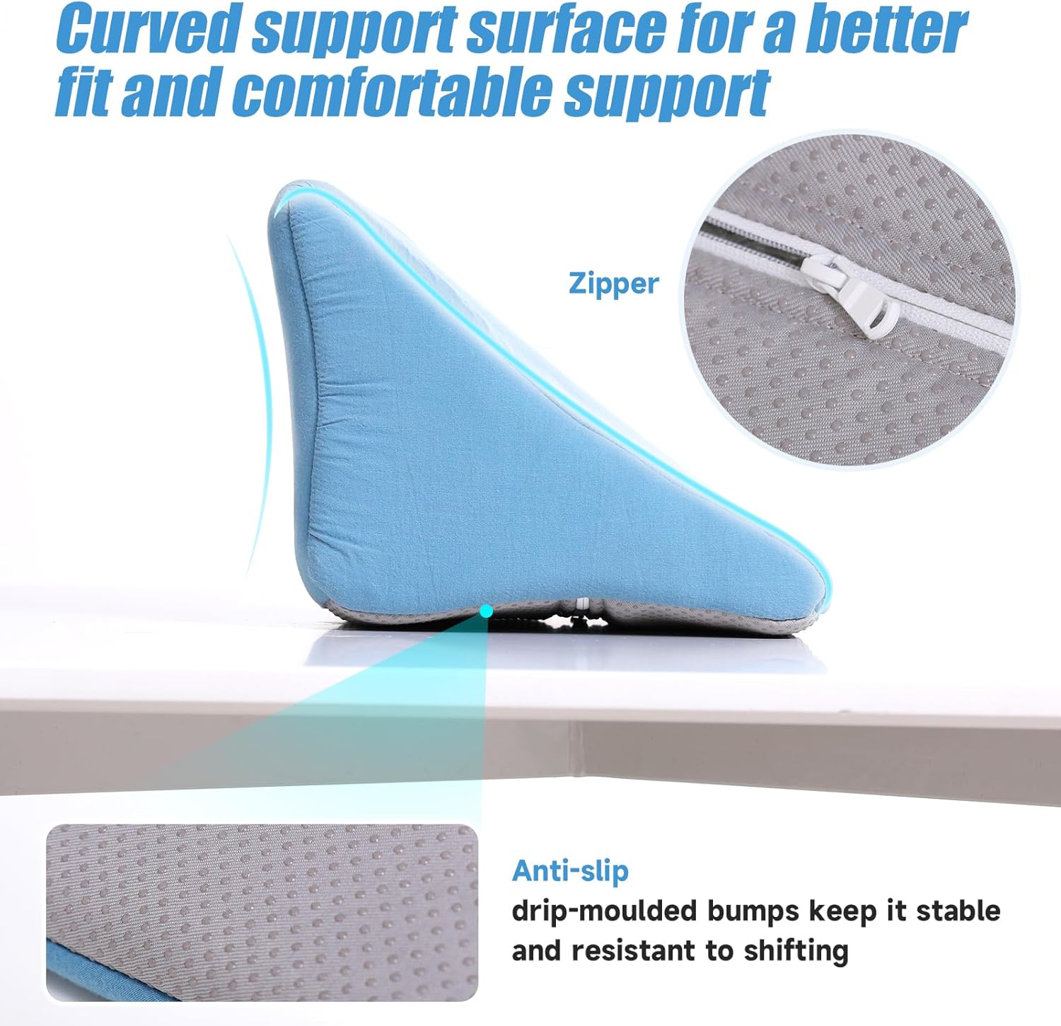 Wheelchair Side Guards Back Support Wedge Cushion W11211