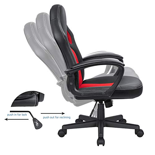 Blue High Back Ergonomic Gaming Chair B1043