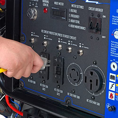 15000 Watt Gas Powered Portable Generator U341212