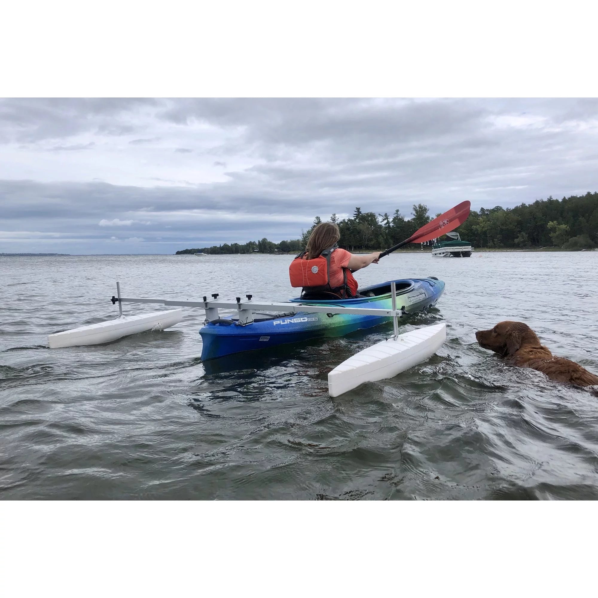 Kayak Canoe Stabilizing Outrigger Floats K938