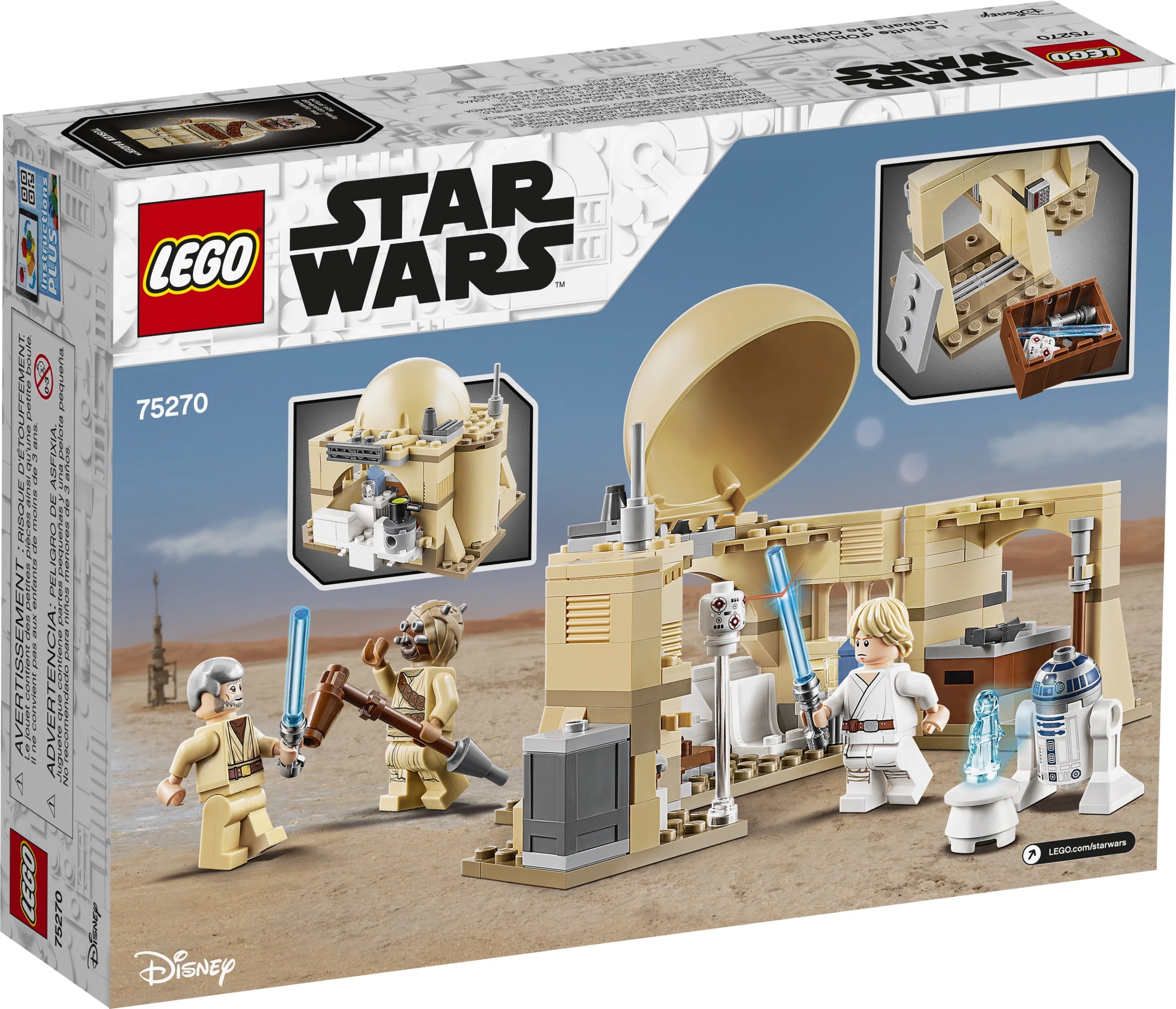 Obi-Wan's Hut 75270 Building Toy (200 pieces) S3063