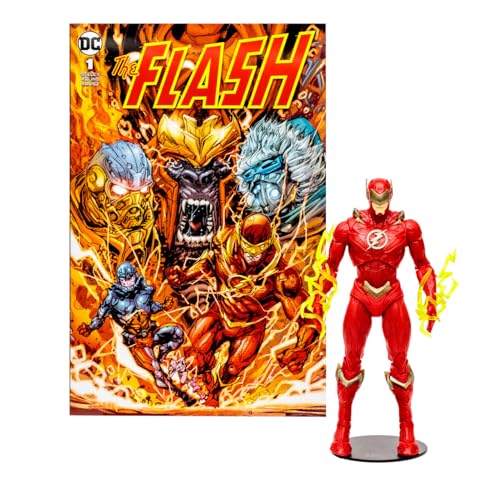 7IN Figure with Comic - The Flash - Captain Cold A5423