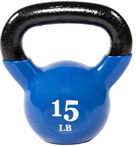 Vinyl Coated Cast Iron Kettlebell S7633