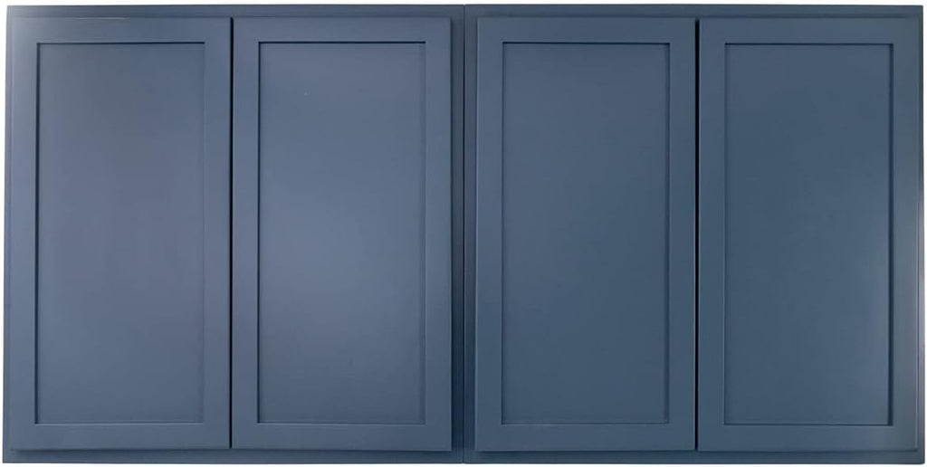 60" Wide 2 x 30" W x 30" H x 12" D Shaker Storage Cabinets W250511