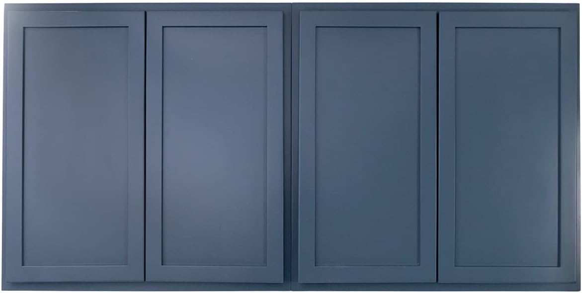 60" Wide 2 x 30" W x 30" H x 12" D Shaker Storage Cabinets W250511