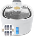 2.6L Automatic Stainless Steel Pet Water Dispenser with 6 Filters O366923