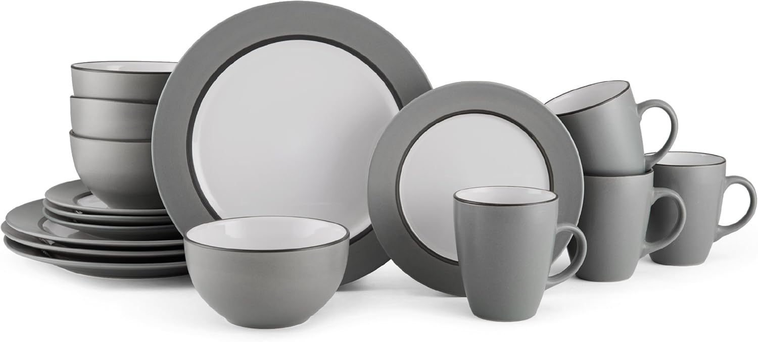 16-Piece Stoneware Dinnerware Set S21436