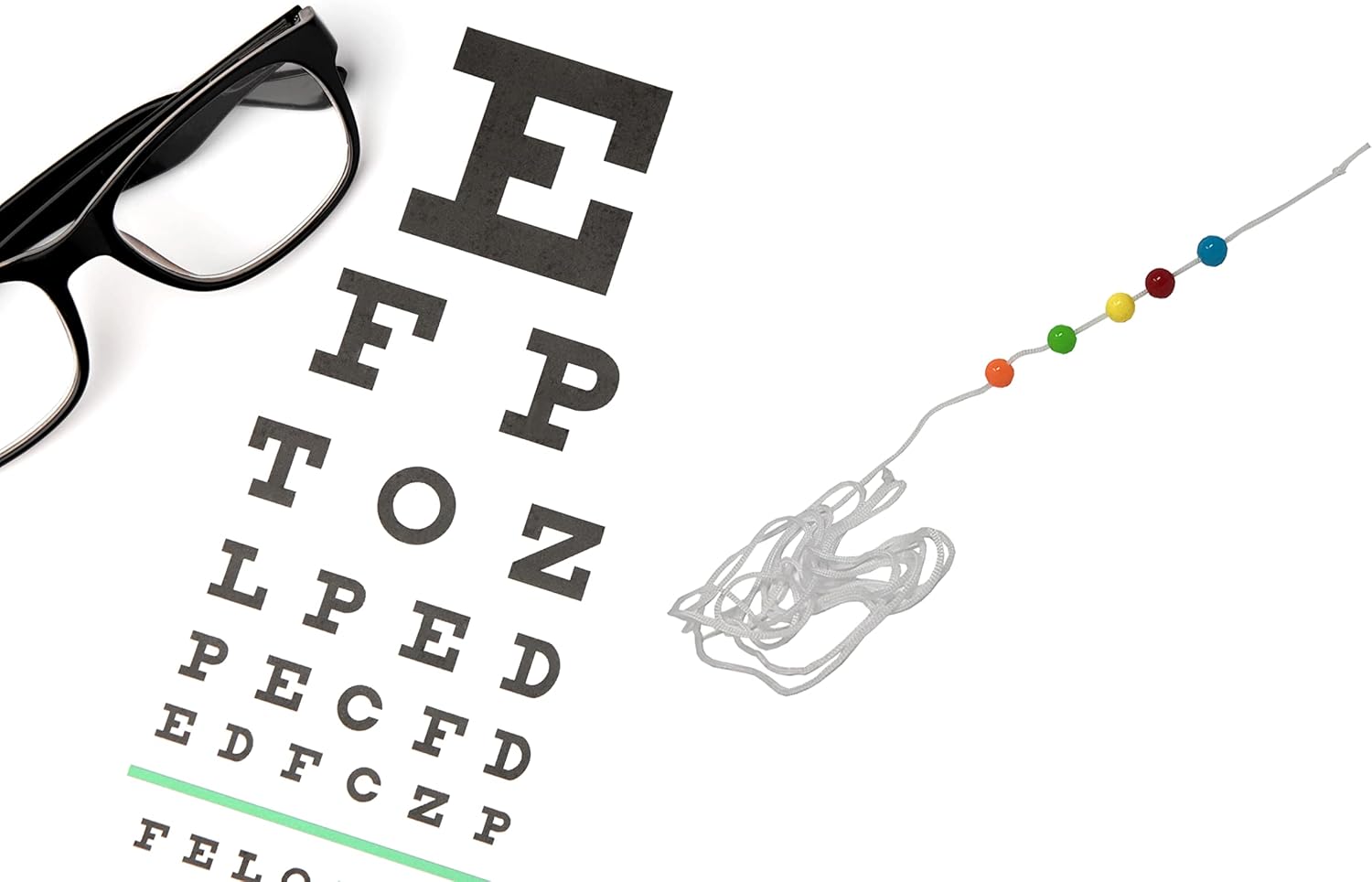 White 6 foot Vision Training Tool L1701