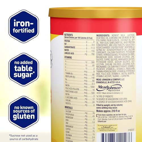 Milk-based Baby Formula Powder Can, 21.1 Oz (Pack of 4) O5301