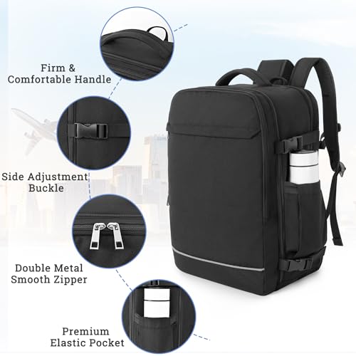 Beige 40L Waterproof Travel Backpack K460