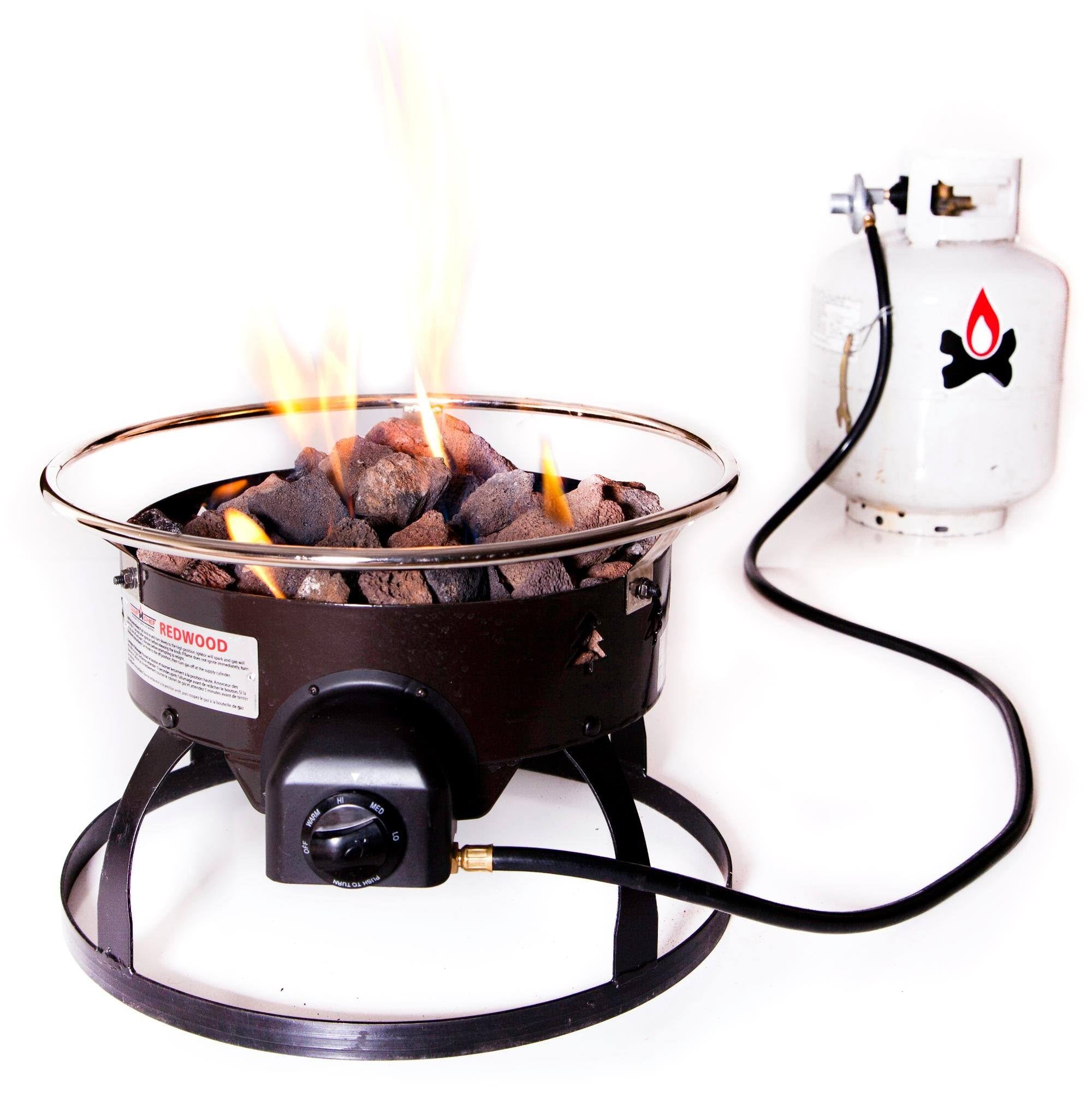 Redwood Fire Pit Y2548