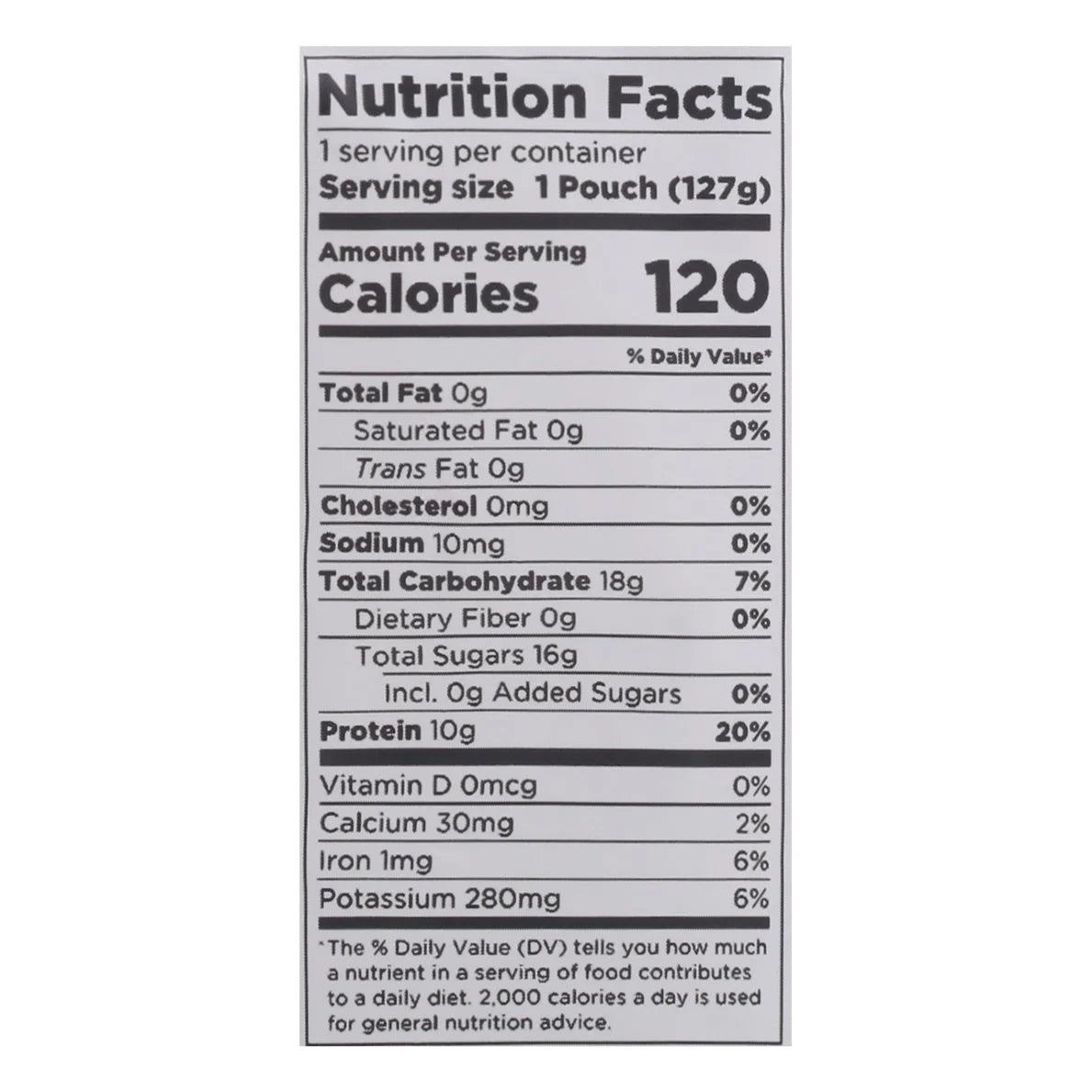 Fruit & Protein Fuel Pack, 4.5 oz S960284