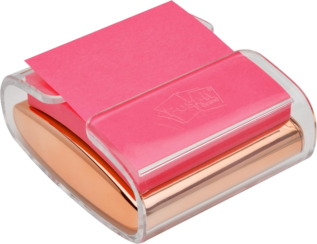 Rose Gold Pop-up Note Dispenser P47892