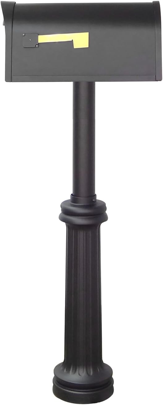 Classic Curbside Mailbox with Locking Insert B332356