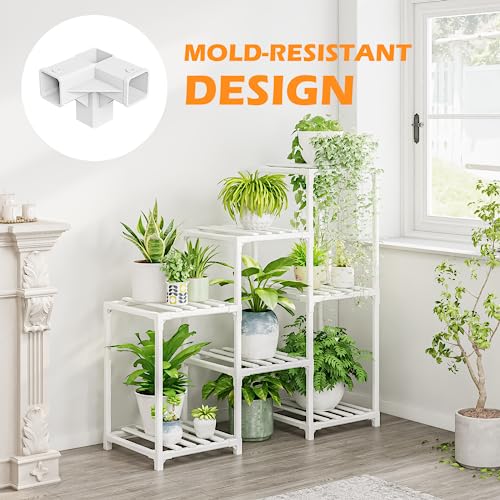 3 Tiers Ladder Wood Plant Stand X1607