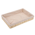 Beige Woven Rattan Storage Boxes Q1603