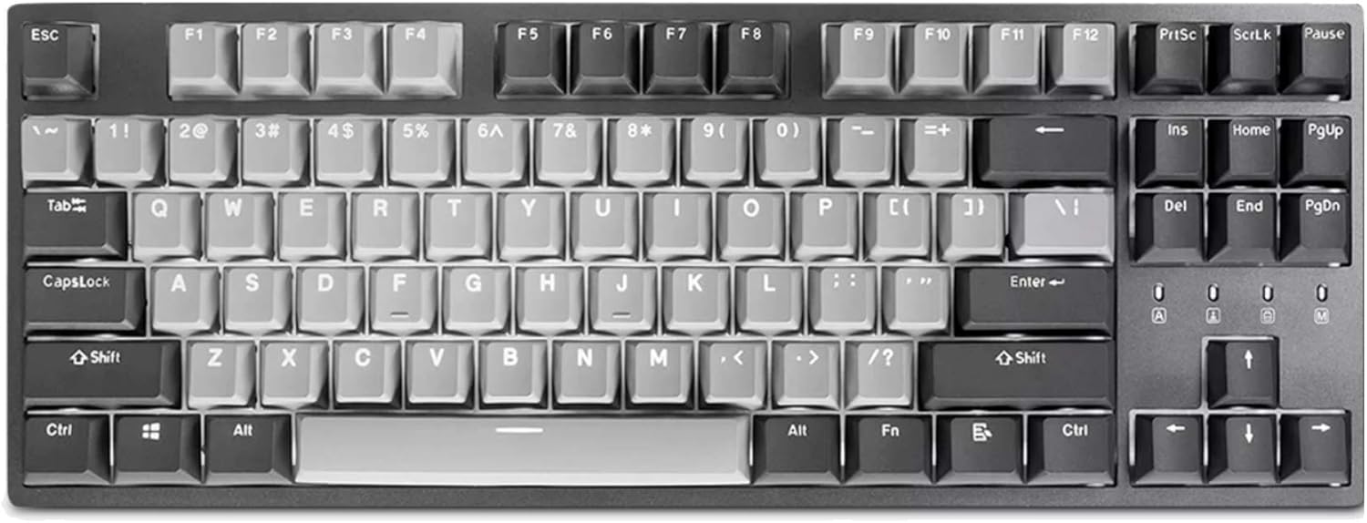 87 Keys Mechanical Keyboard with Cherry Silent Red Switches K217382