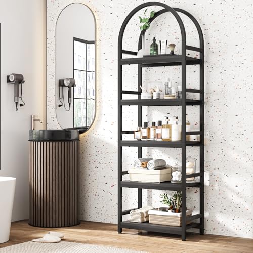 4-Tier Open Bookshelf with Metal Frame E9198