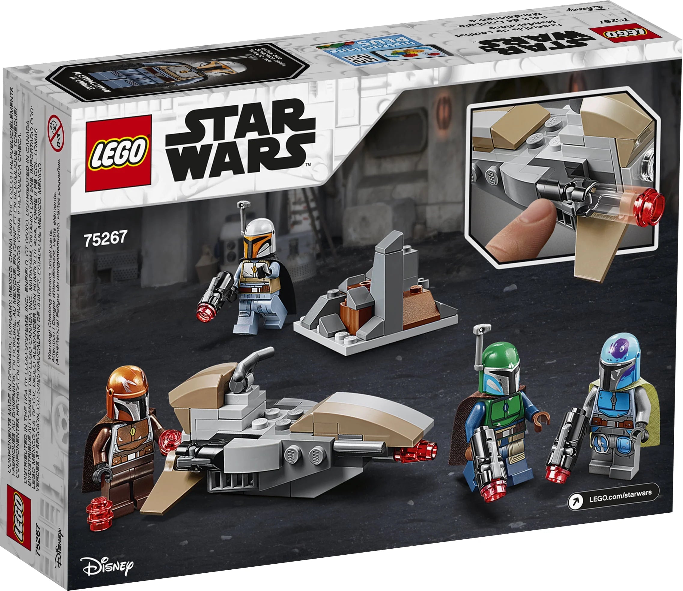 Mandalorian Battle Pack 102 Pieces Building Kit H130097