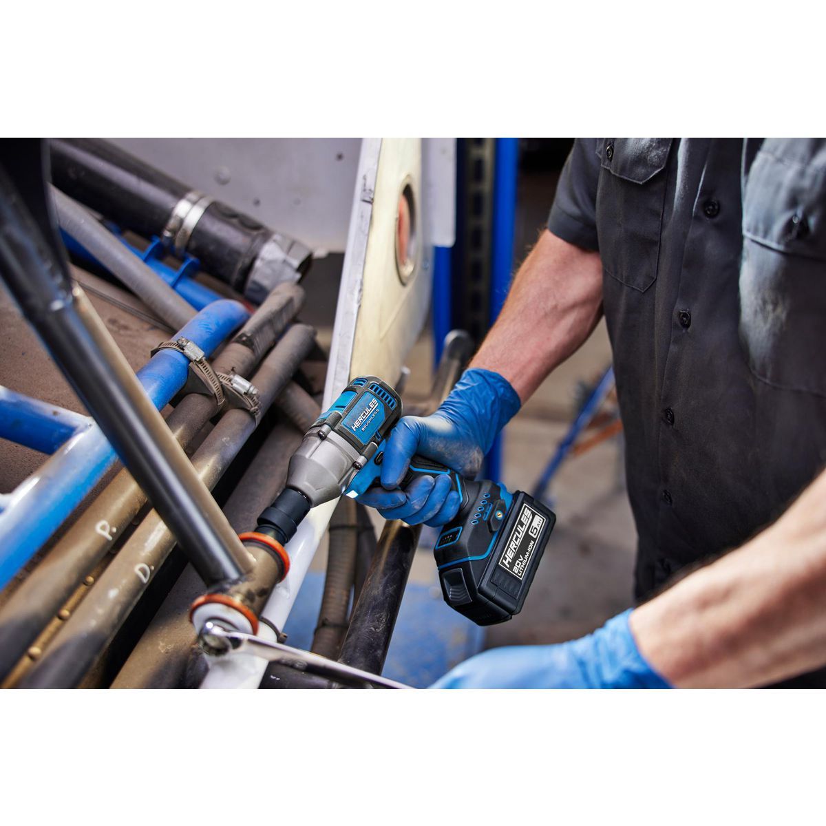20V Brushless Cordless 1/2 in. Compact 4-Mode Impact Wrench with Friction Ring C5790