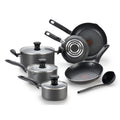 10 Piece Non-Stick Black Cookware Set L64451