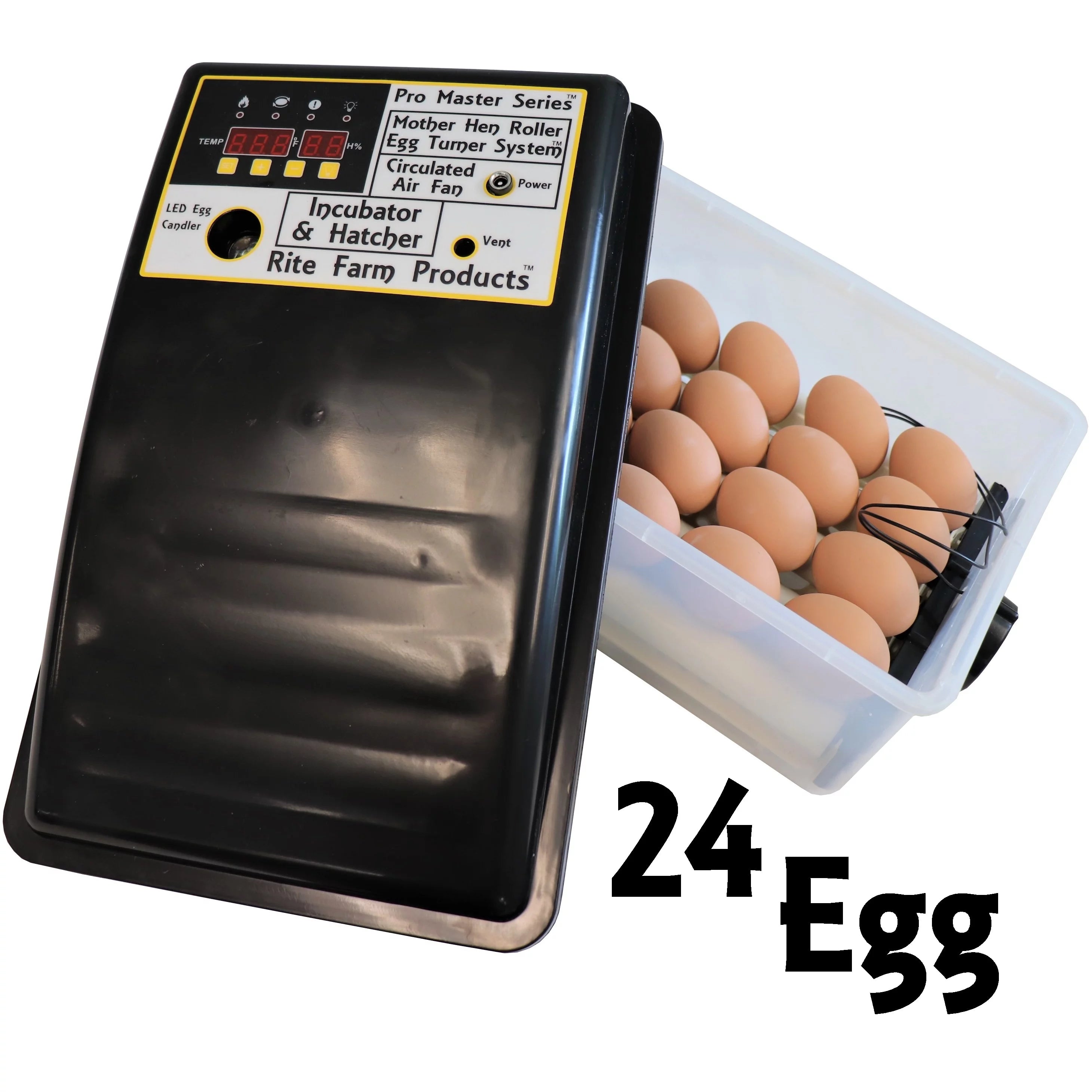 24 Chicken Egg Incubator & Hatcher Turner V298614