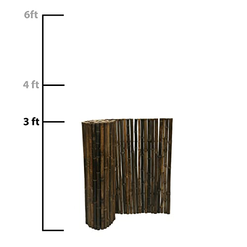 Natural Bamboo Fence Panel 6 ft H x 8 ft L V807764