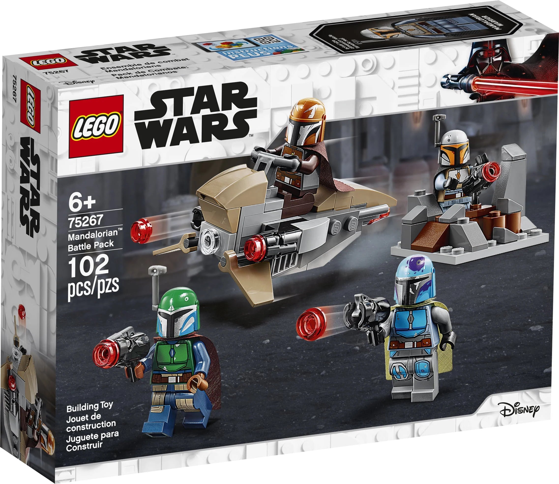 Mandalorian Battle Pack 102 Pieces Building Kit H130097