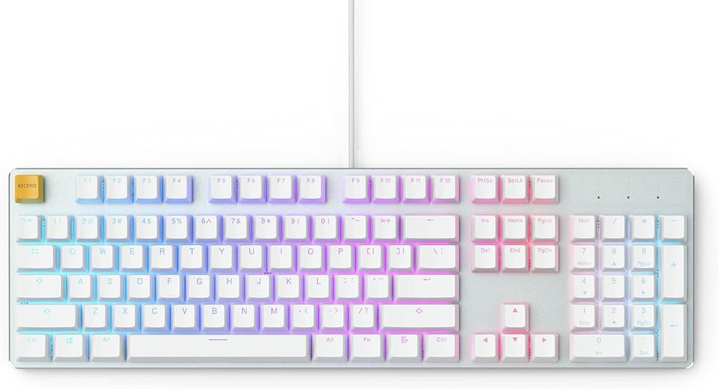 TENKEYLESS 87 Key RGB LED Backlit Mechanical Keyboard with Brown Switches T8750