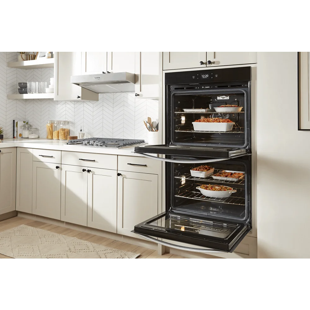 White Double Wall Electric Oven R632193