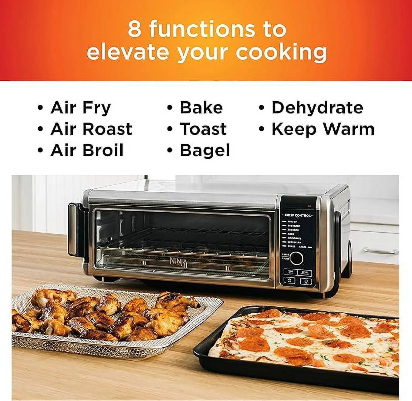 Open Box Air Fryer XL Capacity - Stainless Steel Finish H955818