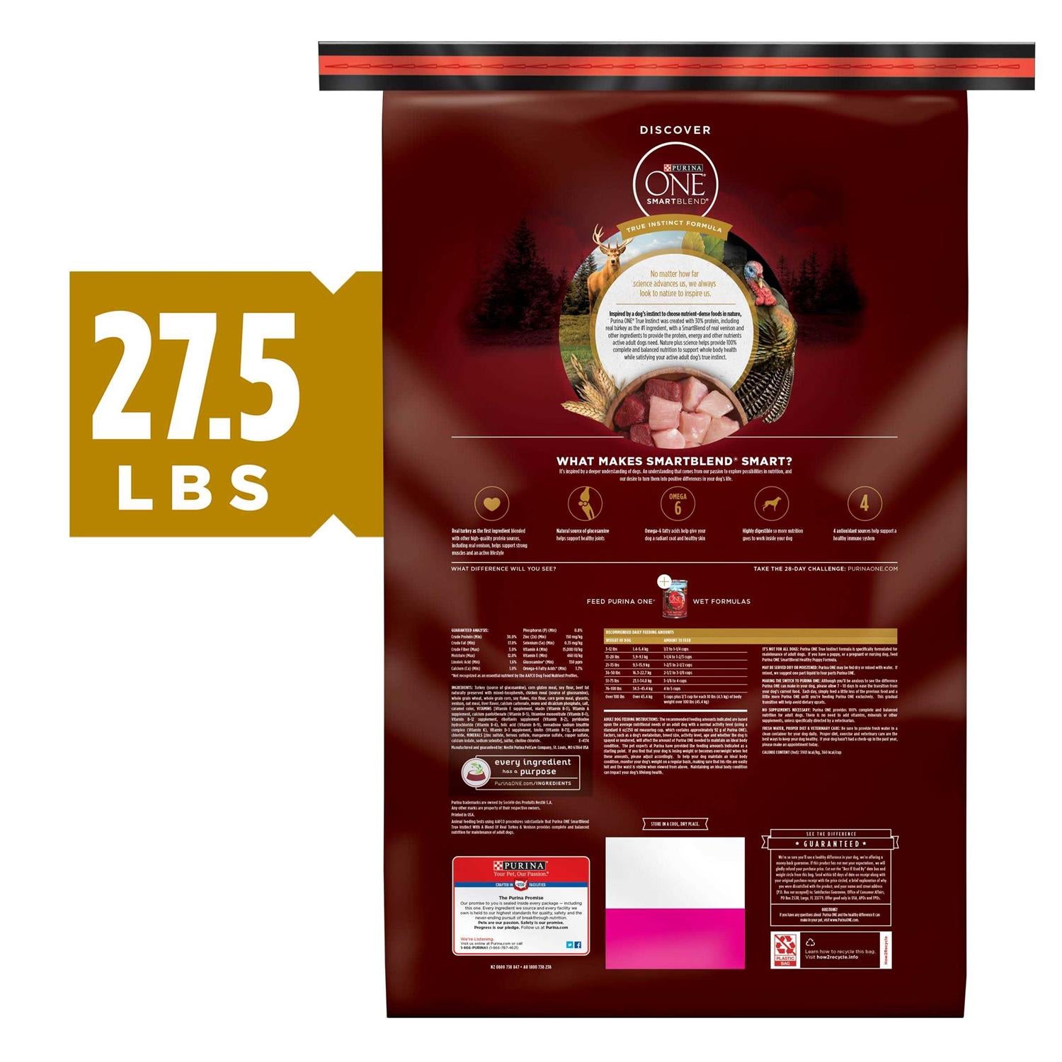 Real Turkey & Venison Dry Dog Food Q772946