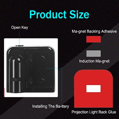 2PCS Car Door LED Projector Lights U829