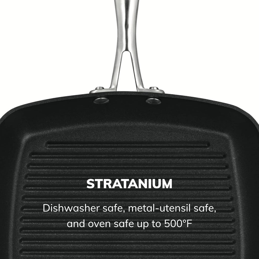 10.5" Square Nonstick Grill Pan G8726