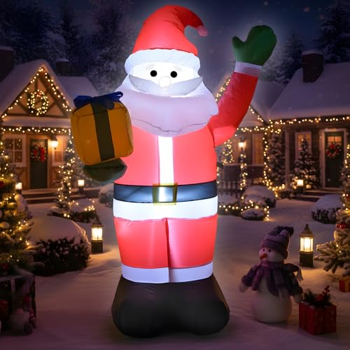 4 FT Christmas Snowman Inflatables with LED Lights A34111